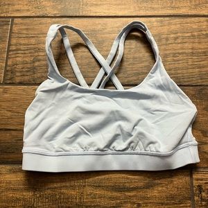 Lululemon energy sports bra size 6. Medium support.